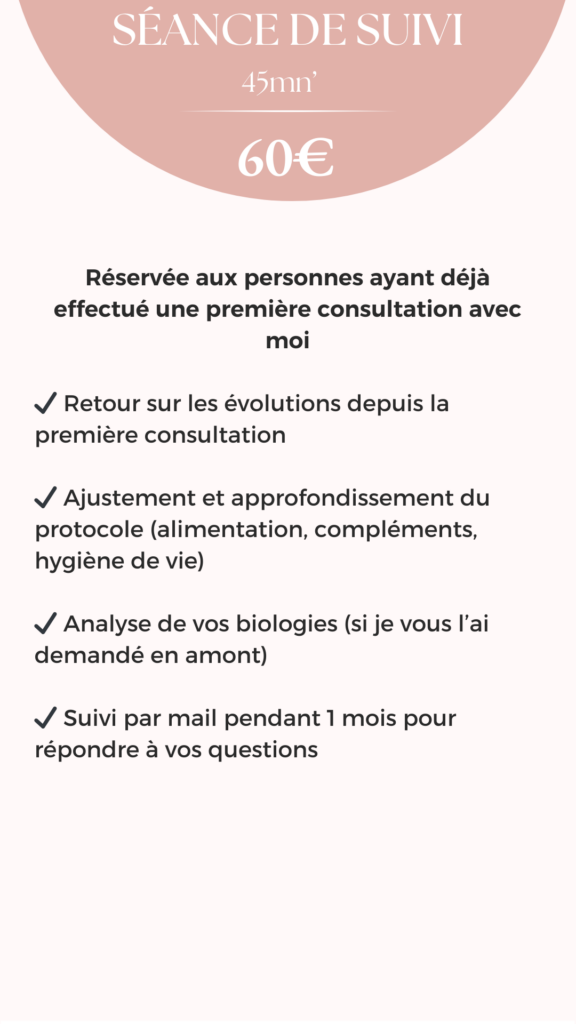 consultation naturopathie mail visio hormones cycle libido acné femme bordeaux